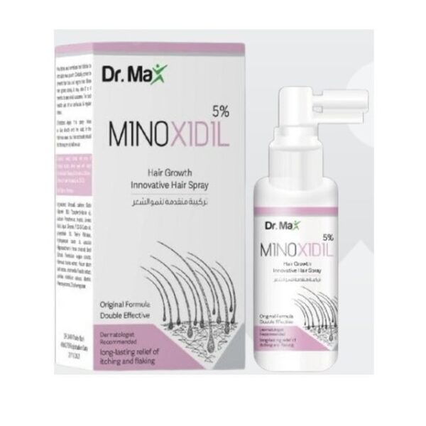 Dr. Max MINOXIDIL 5% Hair Growth, Hair Spray