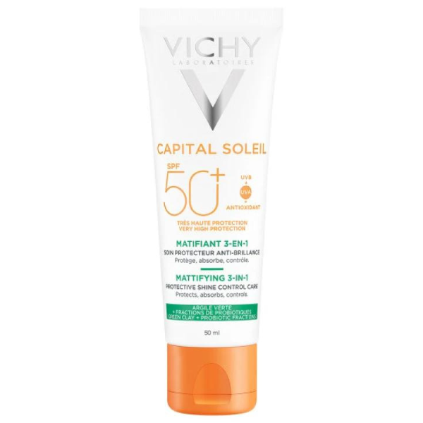 Vichy Capital Soleil SPF50+ Mattifying 3-in-1, 50ml