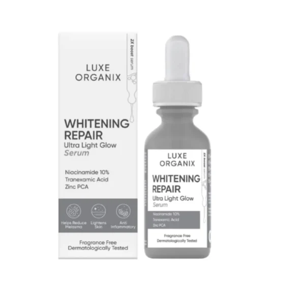 Luxe Organix Whitening Repair Niacinamide 10% Serum, 30ml