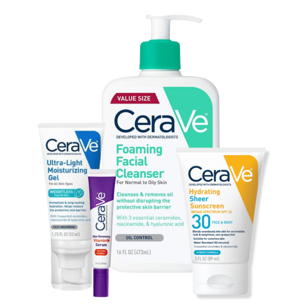 CeraVe Oily Skin Routine