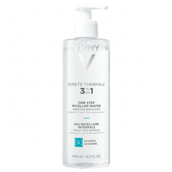 Vichy 3 in 1 Pureté Thermale One Step Micellar Water, 400ml