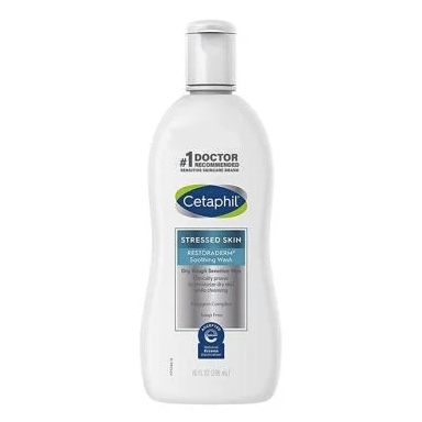 Cetaphil Restoraderm Soothing Cleanser for Stressed Skin, 296 ml