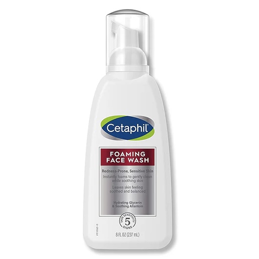 Cetaphil Redness Relieving Foaming Face Wash For Sensitive Skin, 237ml